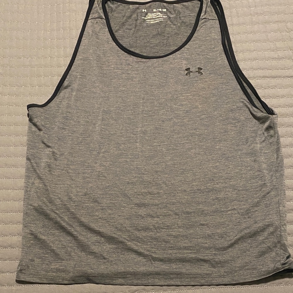 Under Armour Heather Gray Athletic Tank